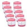 10pk Malli Super Strength 100% Cotton Crochet Knitting Yarn 3ply 50g Peach