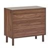 Cooper & Co. Norquay 80cm Chest of 3 Drawers Walnut