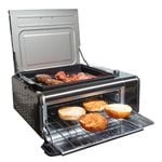 Kitchen Couture 9-In-1 Flip Air Fryer Oven Grill 17 Litre Silver
