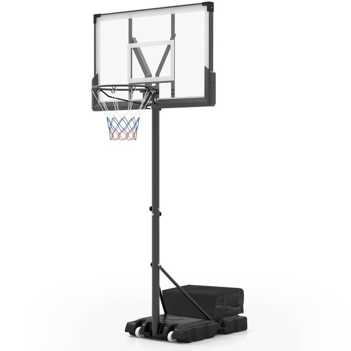 Costway 367cm Basketball Hoop Stand Adjustable Ring System