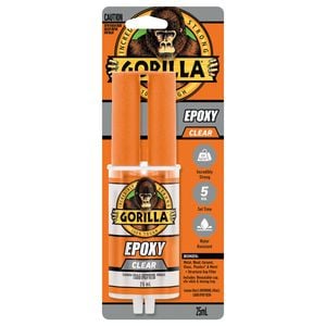 Gorilla 25ml Clear Epoxy Glue