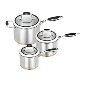Scanpan Coppernox 3pc Saucepan Set