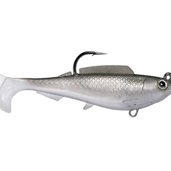 5 Inch Zman HerculeZ Soft Swimbait Fishing Lure - Shiner