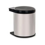 Practa 12L Chrome Swing Bin