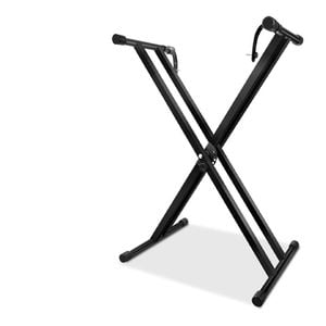 Adjustable Keyboard Stand Double Braced Rubber Supports
