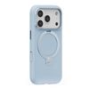Torras Ostand Spin Silicon for iPhone 17 Pro - Baby Blue
