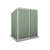 Absco Sheds 1.52mW x 0.78mD x 1.80mH Pale Eucalypt Single Door Reverse Skillion Garden Shed