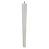 Adoored 53 - 40 x 730mm White Square Tapered Pine Furniture Leg