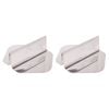 2pk Appetito Stainless Steel Sandwich Slicing/Cutting Guide/Holder