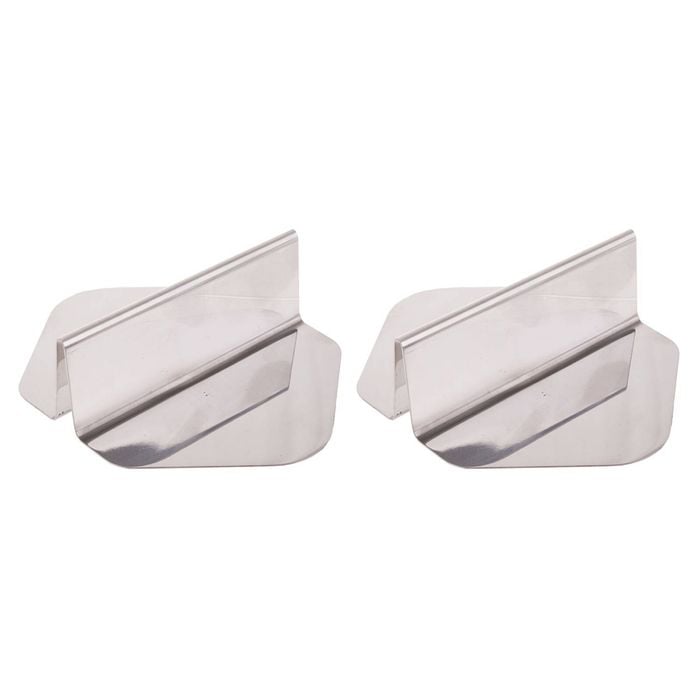 2pk Appetito Stainless Steel Sandwich Slicing/Cutting Guide/Holder