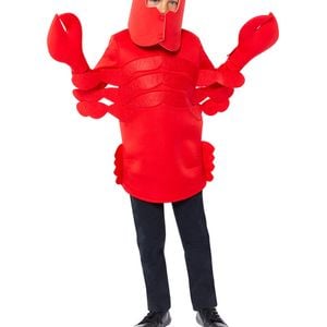 Sea Creature Kids Red Lobster Costume - 4-6