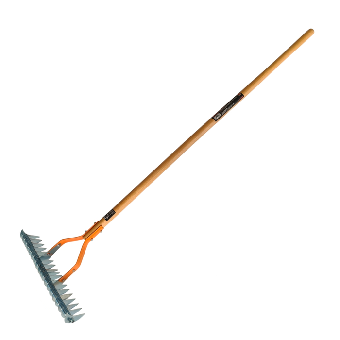 Atlas Trade Hardwood Handle Scarifier Rake