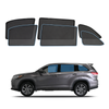 AUSGO Magnetic Window Sun Shade for Toyota Kluger 2013-2020 6-Piece Set Car Shades