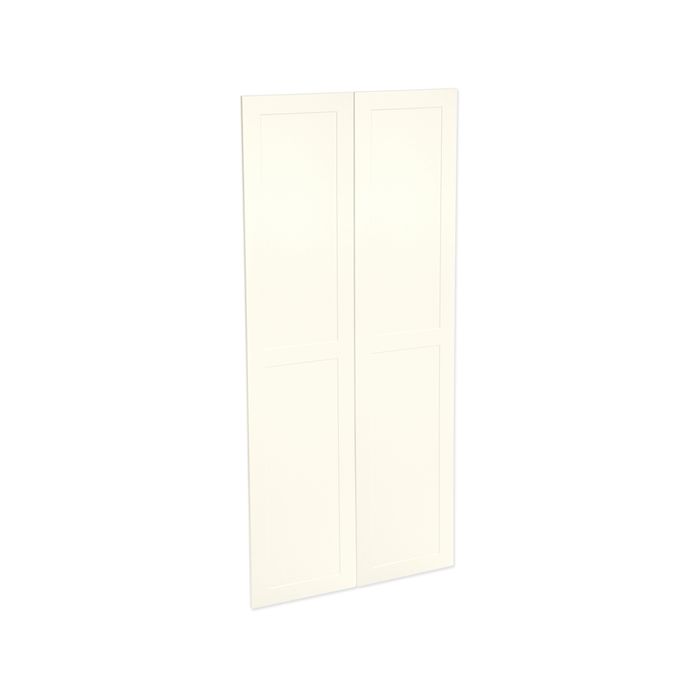 Kaboodle 900mm Antique White Alpine Pantry Door - 2 Pack