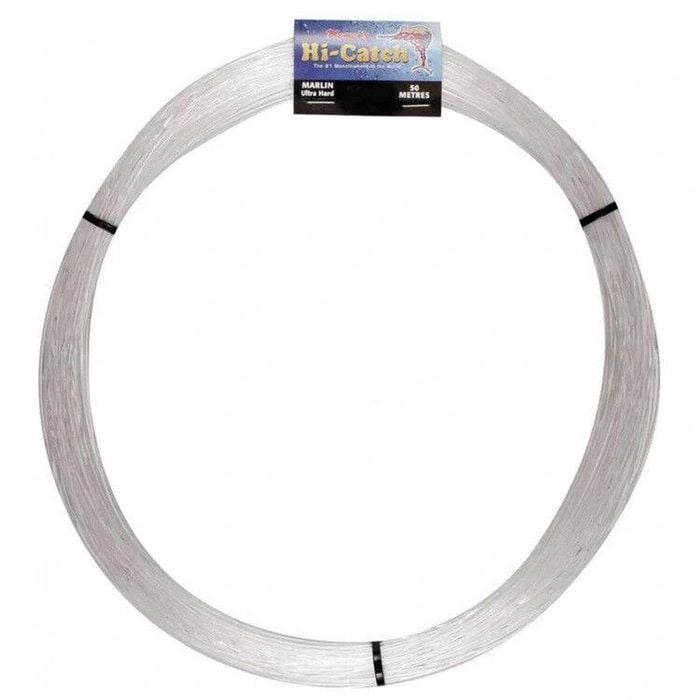 Momoi HiCatch Marllin Ultra Hard Monofilament Fishing Leader 300lb