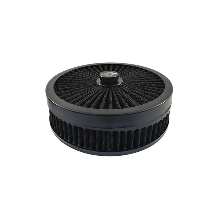 MaxiFlow Air Cleaner Assembly 9" x 2", Black Filter Element