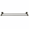 Barelli Piazza Double Towel Bar 90cm Gun Metal grey
