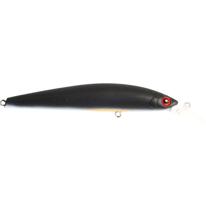 Atomic Hardz Slim Twitcher 95 Hard Body Fishing Lure Black Beauty