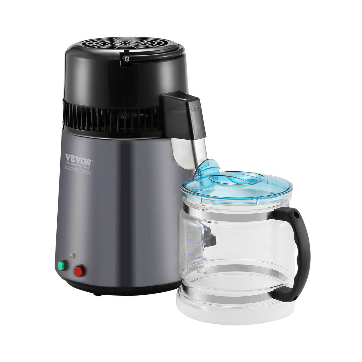 Vevor Water Distiller Grey for Pure Water Purifier Filter Home ...