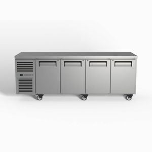 Skope Reflex 4 Solid Door Underbench Gn 1/1 Compatible Fridge - Under Bench Fridges (rf7.ubr.4.sd)