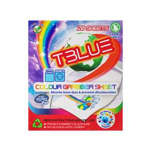 TBLUE Colour Grabber Sheets (20 Sheets) Unscented $0.39 per Load