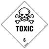 Pinnacle 270 x 270mm Metal Toxic 6 Sign 