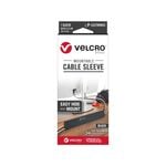 VELCRO Brand 91cm x 14.6cm Black Mountable Cable Sleeves Cut to Length Roll