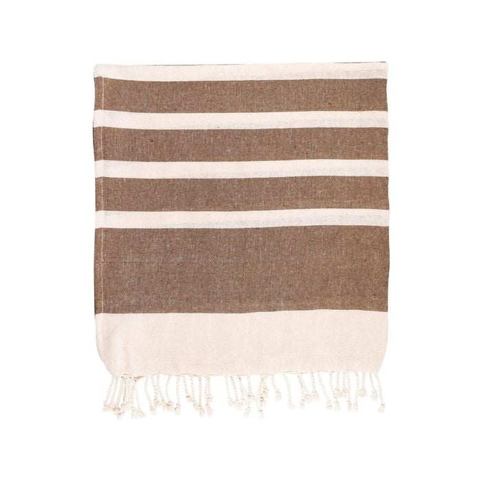 Nicola Spring Turkish Cotton Towel - Mocha