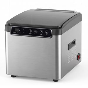 YOPOWER -1009mbar Chamber Vacuum Sealer Machine for Solid Liquids and Juicy Food, Silver