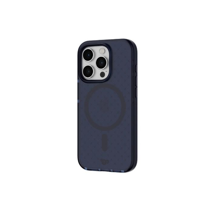 Tech21 Evoclear W/ Magsafe Case For Apple Iphone 15 Pro - Midnight Blue