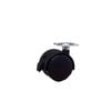 Move It 50mm Castor Hooded Furniture Plate With Brake - 2 Pack