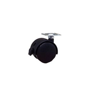 Move It 50mm Castor Hooded Furniture Plate With Brake - 2 Pack