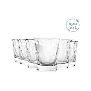 Bormioli Rocco Diamond Dimpled Clear Shot Glasses - 80ml - Pack of 6