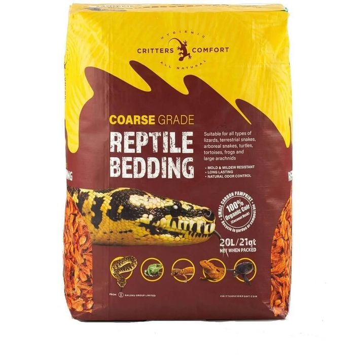 Critters Comfort 20l Coarse Reptile Bedding