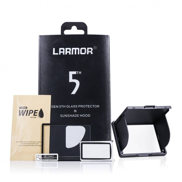 LARMOR - Gen 5 Screen & Hood Glass LCD Protector FujiFilm X-T1/X-T2/X-A3 / X-A5/ X-A20
