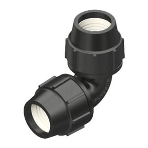 Plasson 90mm x 90mm Metric Compression 90° Elbow