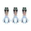 3x Paws And Claws Under The Sea Plush Hermit Crab Squeaker Dog Pet Toy 47x32x15cm