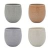 Ecology Linen Cuddle Mugs 320ml - Set Of 4