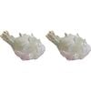 2x LVD Poly Resin Artichoke Decoration Sculpture Home Decor Large 19.5x11cm