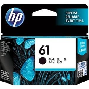HP 61 Black Ink Cartridge - 170 Pages - Pack of 1