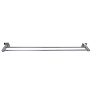 Barelli Piazza 900mm Chrome Double Towel Rail