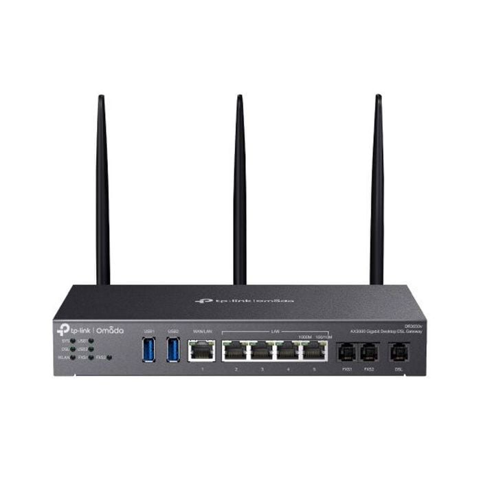 Tp-link Dr3650v Omada Ax3000 Wi-fi 6 Gigabit Dsl Gateway