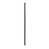 PEAK No-Dig Mesh Fencing 1200mm Black Steel Fence Post