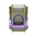 Kahuna Mini 4.5 Ft Trampoline Yellow Purple