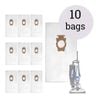 10 Pack F Style Vacuum Bags For Kirby Avalir, Sentria And G Series High Filtration Synthetic Bags