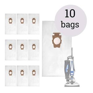 10 Pack F Style Vacuum Bags For Kirby Avalir, Sentria And G Series High Filtration Synthetic Bags