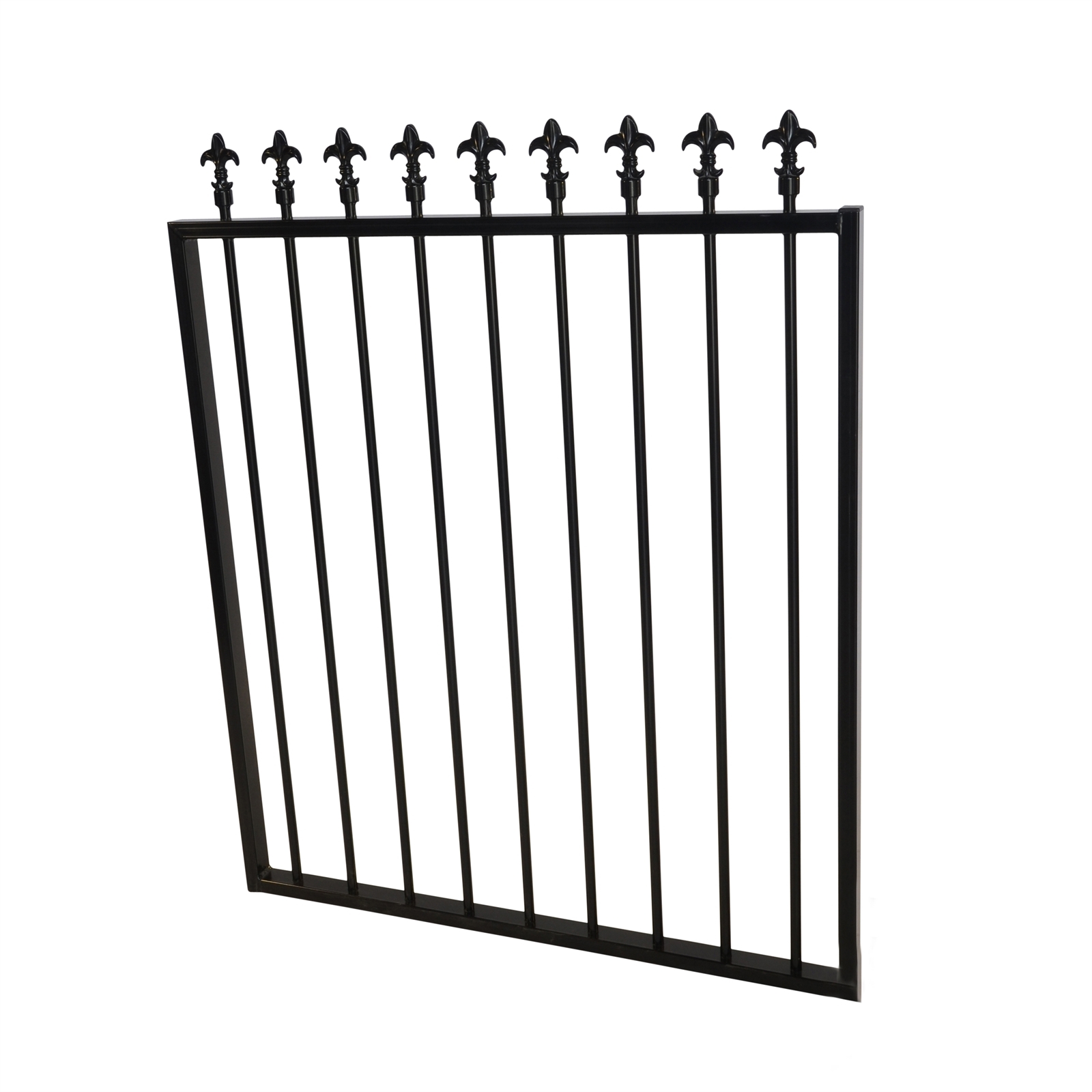 ProtectorAl 975 x 1200mm Custom Double Top Rail All Rings Pool Gate thumbnail 2