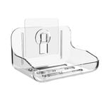 Evolve Clear Gel-Loc Acrylic Soap Dish