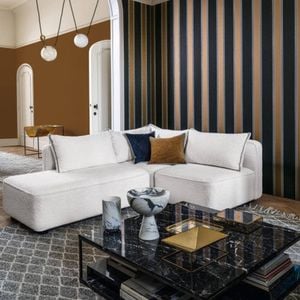 Wallpaper Trader Auteuil Stripe Wallpaper Roll 10.05m X 53cm, Black