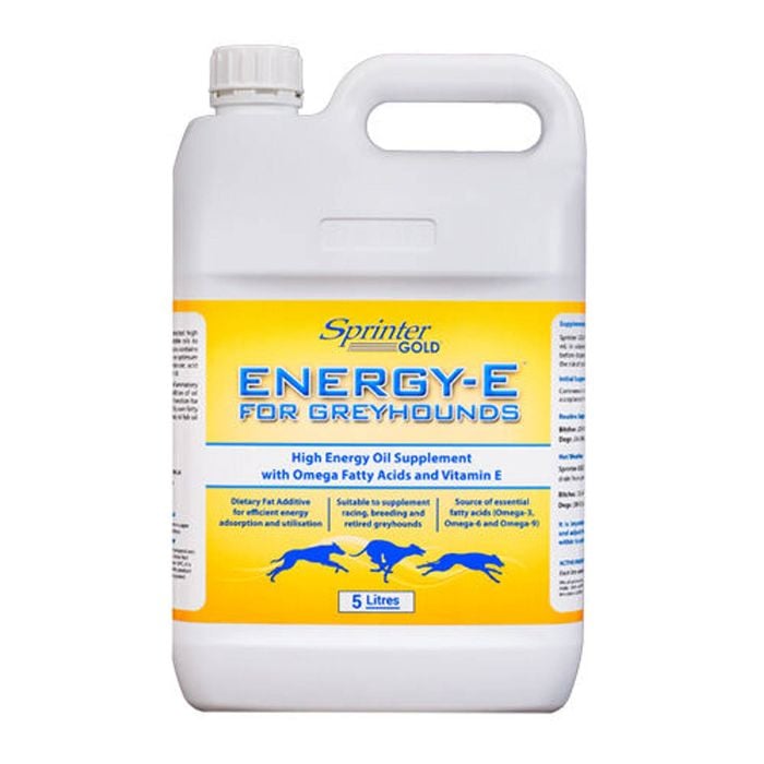 Sprinter Gold Energy E Oil High Energy Greyhound Supplement 5l